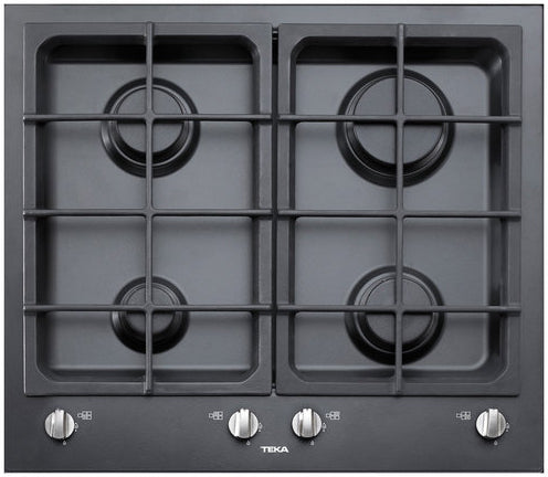Encimera Gas 4 Quemadores EW-60 4G AI AL CI Negro Teka