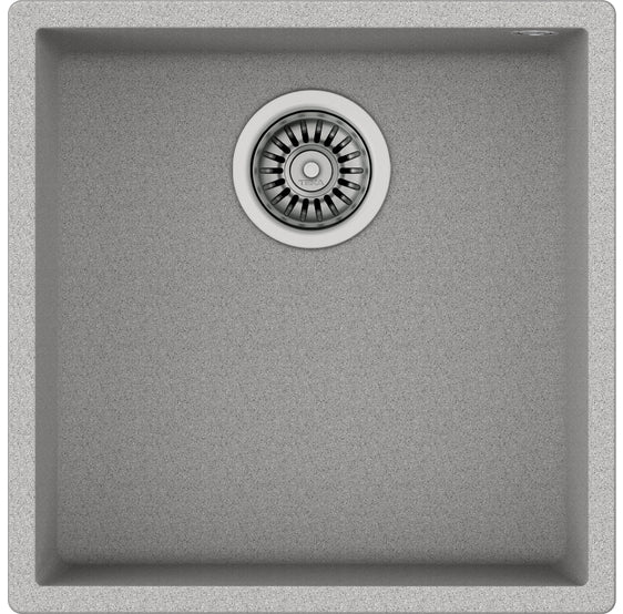 Lavaplatos SQUARE 40.40 TG Granito Stone Grey Teka