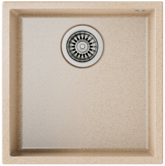 Lavaplatos SQUARE 40.40 TG Granito Avena Beige Teka