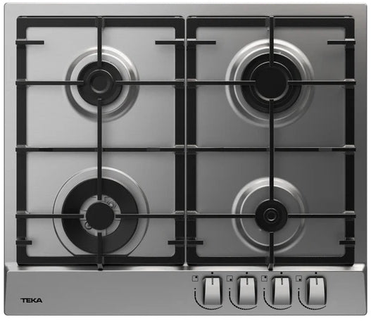 Encimera Gas 4 Quemadores GSC 64320 SB Inox Teka
