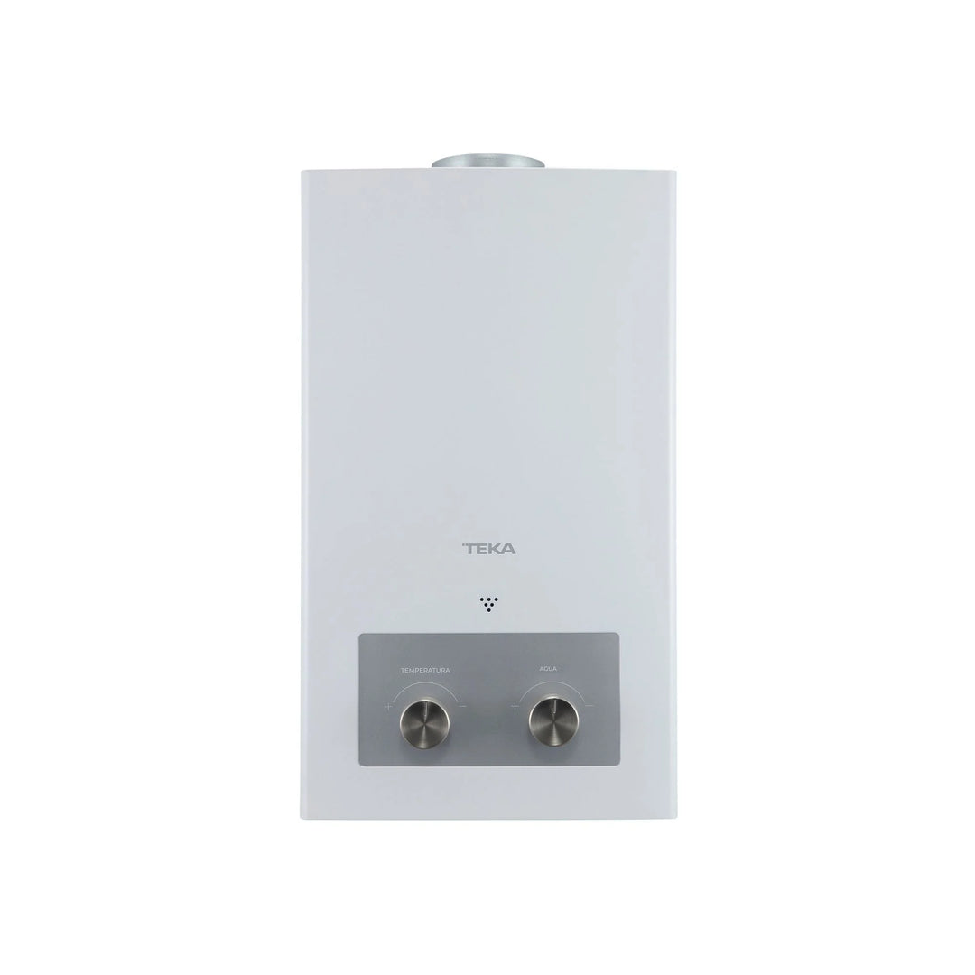 Calefont TEKA MultiSafe GL 10 (CGTN-10L 5RWV) | 10 Litros, Gas Licuado, Tiro Natural, Encendido Automático