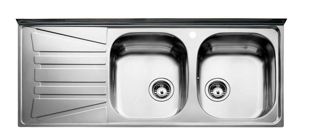Lavaplatos Teka Basico 120x50 2C 1E escurridor izquierdo vista de producto