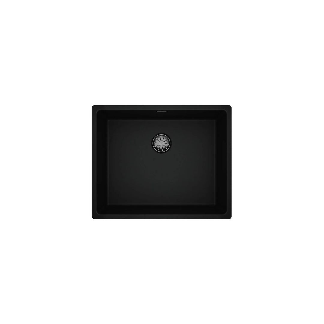 Lavaplatos TOPLINE RS15 50.40 FBK Acero Negro - Encastre o Sobrepuesto