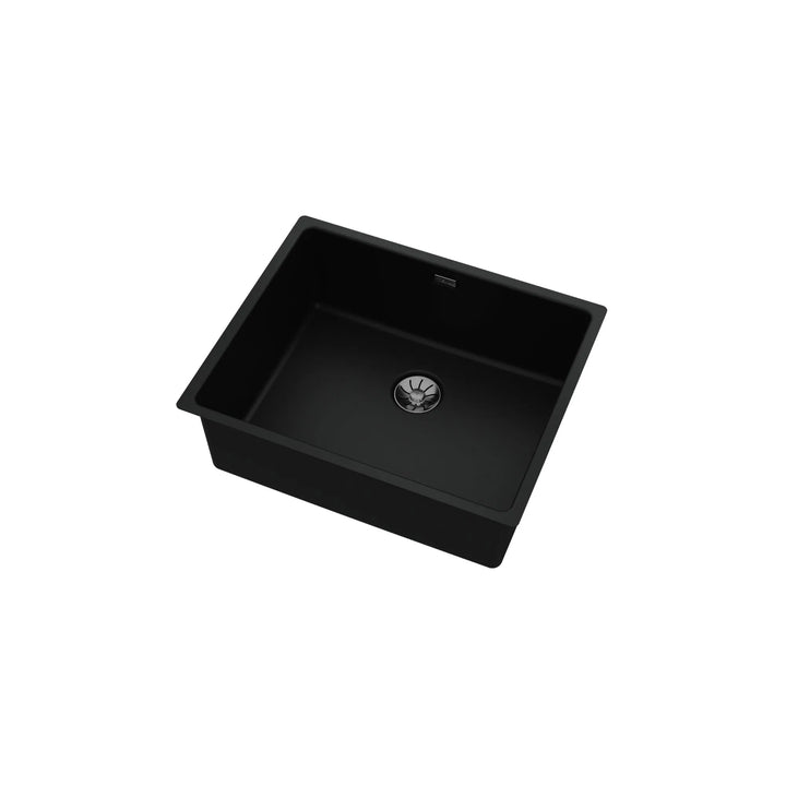 Lavaplatos TOPLINE RS15 50.40 FBK Acero Negro - Encastre o Sobrepuesto