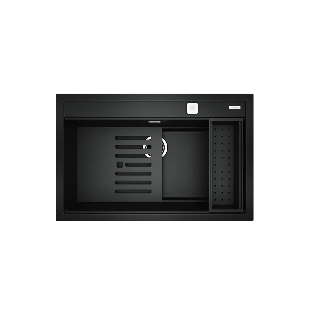 Lavaplatos Nova 80 1C Empotrado - Black Tegranite+