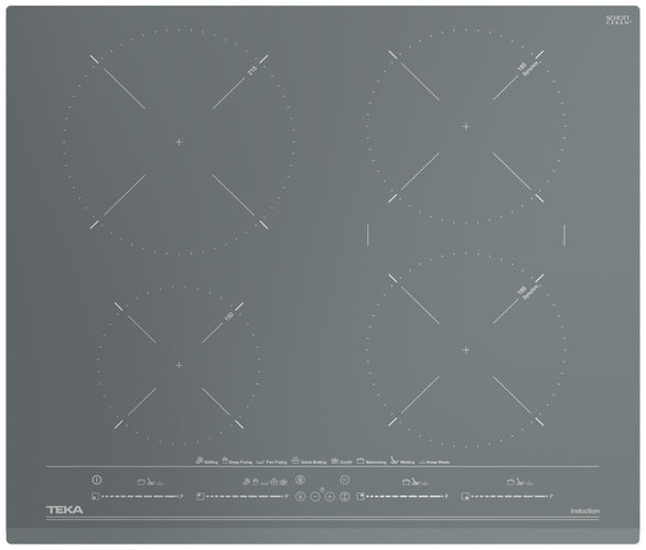Encimera De Inducción 4 Quemadores IZC 64630 ST MST Stone Grey Teka