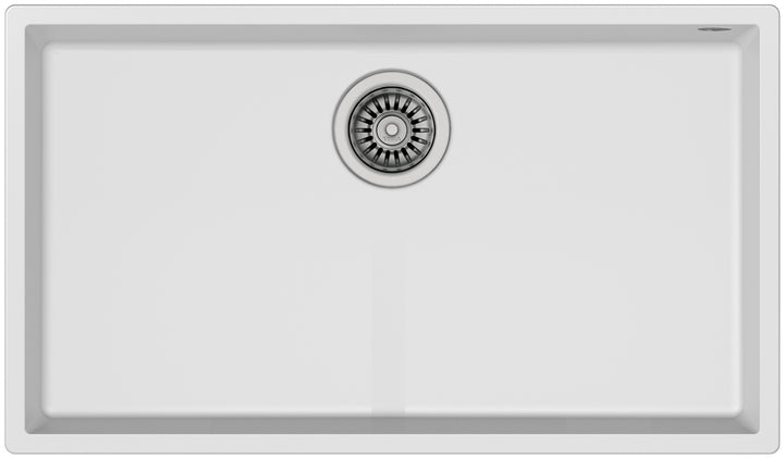Lavaplatos SQUARE 72.40 TG Granito Blanco Artico Teka