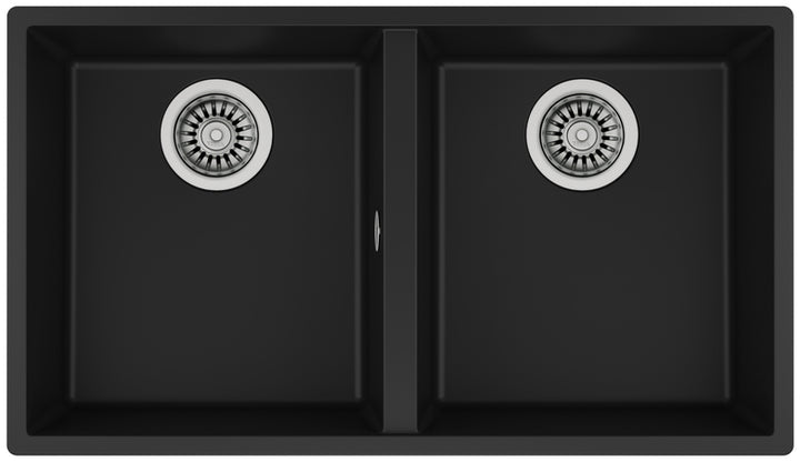 Lavaplatos Granito SQUARE 2C-760 TG Negro Teka