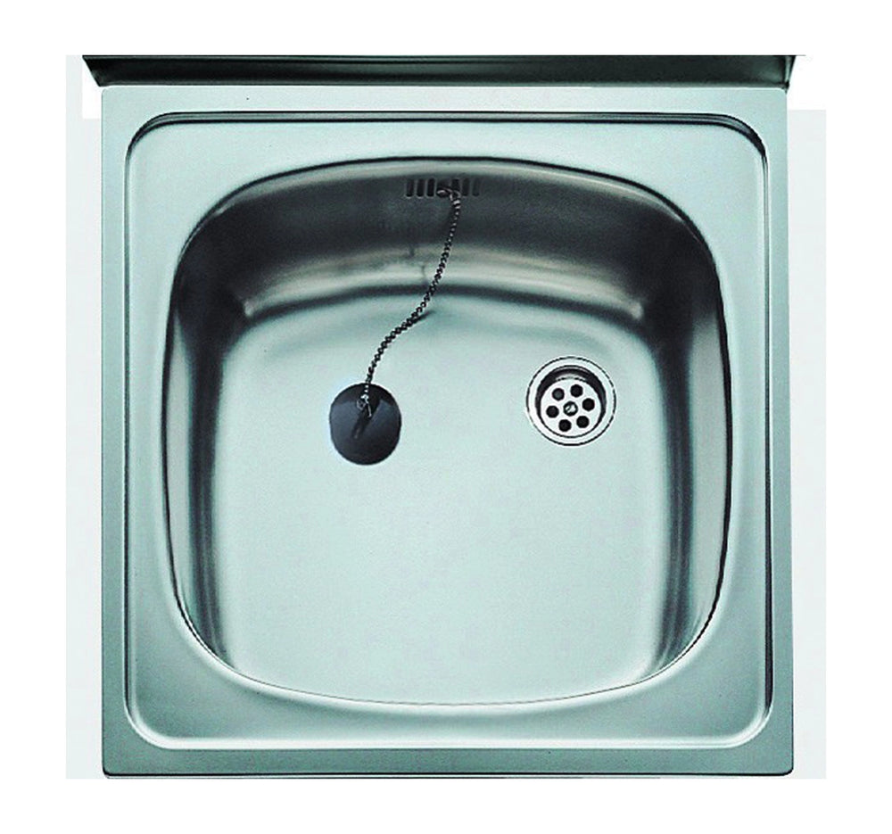 Lavaplatos Sobreponer 45x50 1C Acero Inoxidable Teka