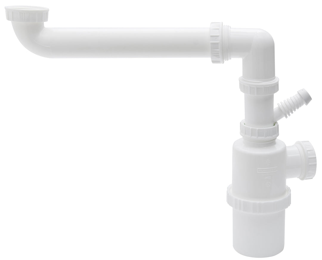 Conjunto sifón Teka para lavaplatos de 1 cubeta vista de producto