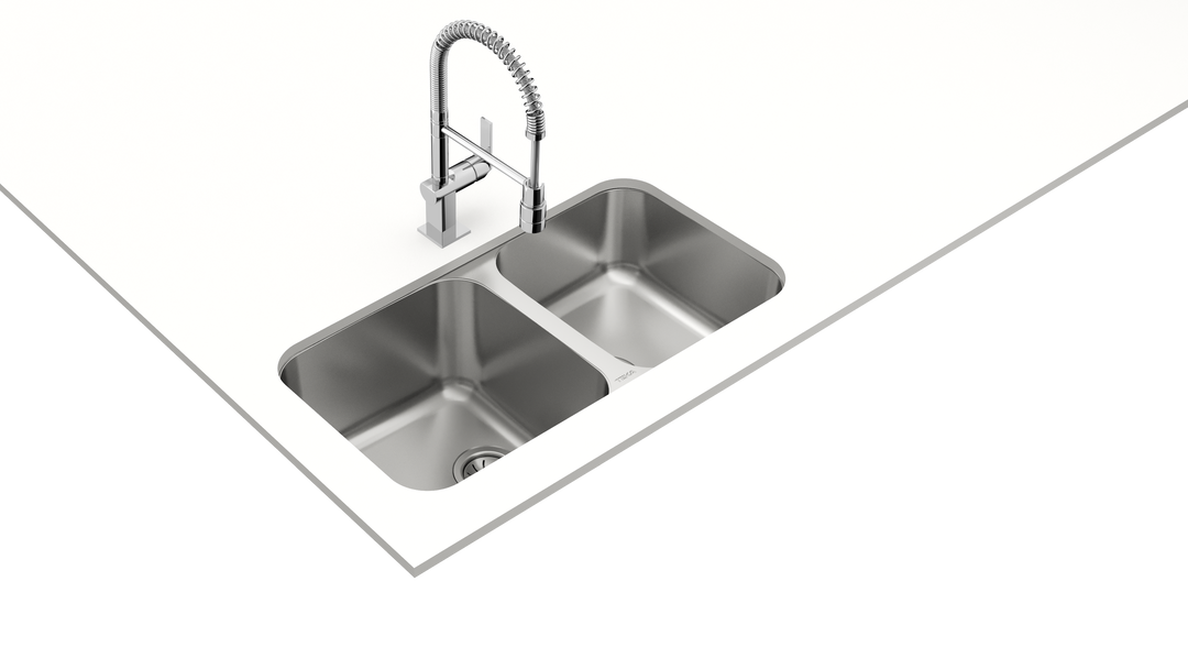 Lavaplatos bajo encimera Teka BE 2C 845 en ambiente de cocina