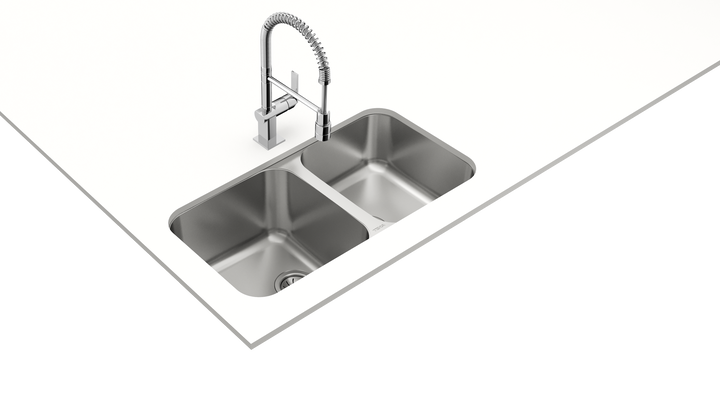 Lavaplatos bajo encimera Teka BE 2C 845 en ambiente de cocina