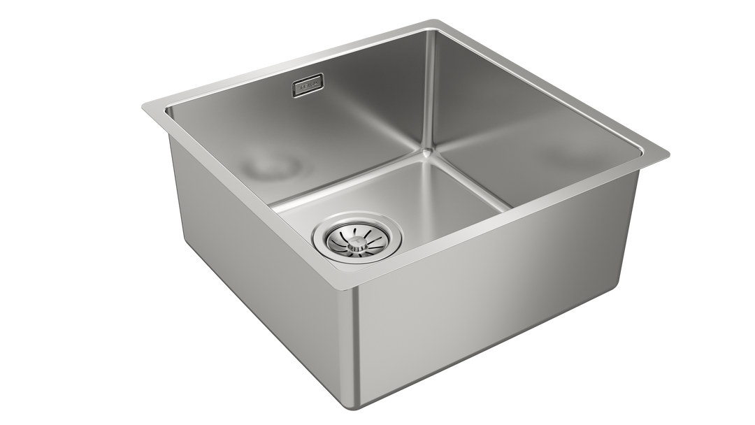 Lavaplatos Teka BE Linea RS15 40.40 detalle del acabado