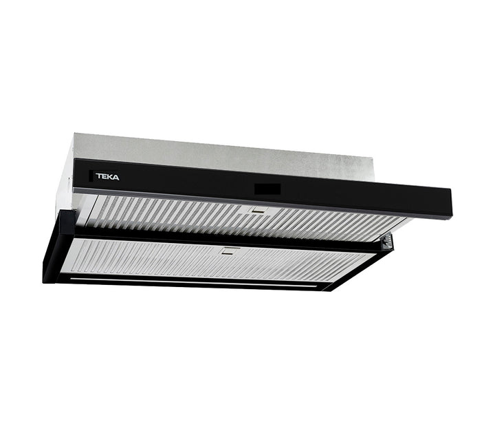 Campana extensible Teka CNL 6415 PLUS negra vista frontal