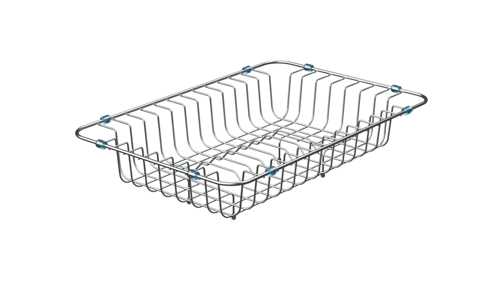 Cesta para platos Teka inox 33x49x13 vista de producto