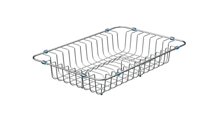 Cesta para platos Teka inox 33x49x13 vista de producto
