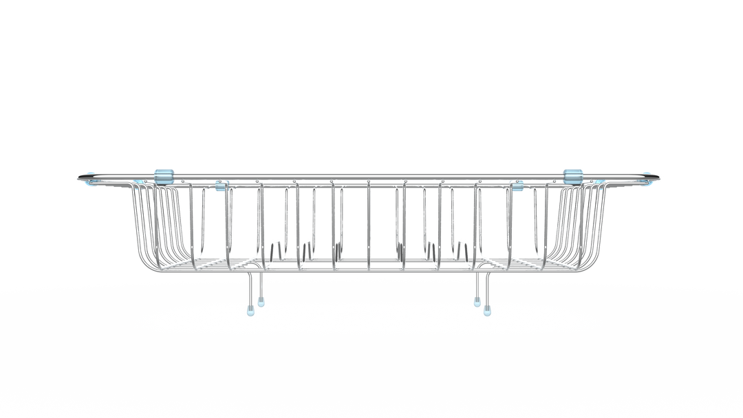 Cesta para platos Teka inox 33x49x13 vista adicional