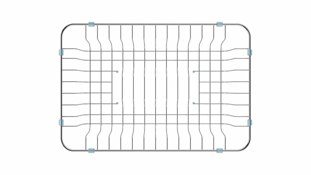 Cesta para platos Teka inox 33x49x13 otra vista del producto