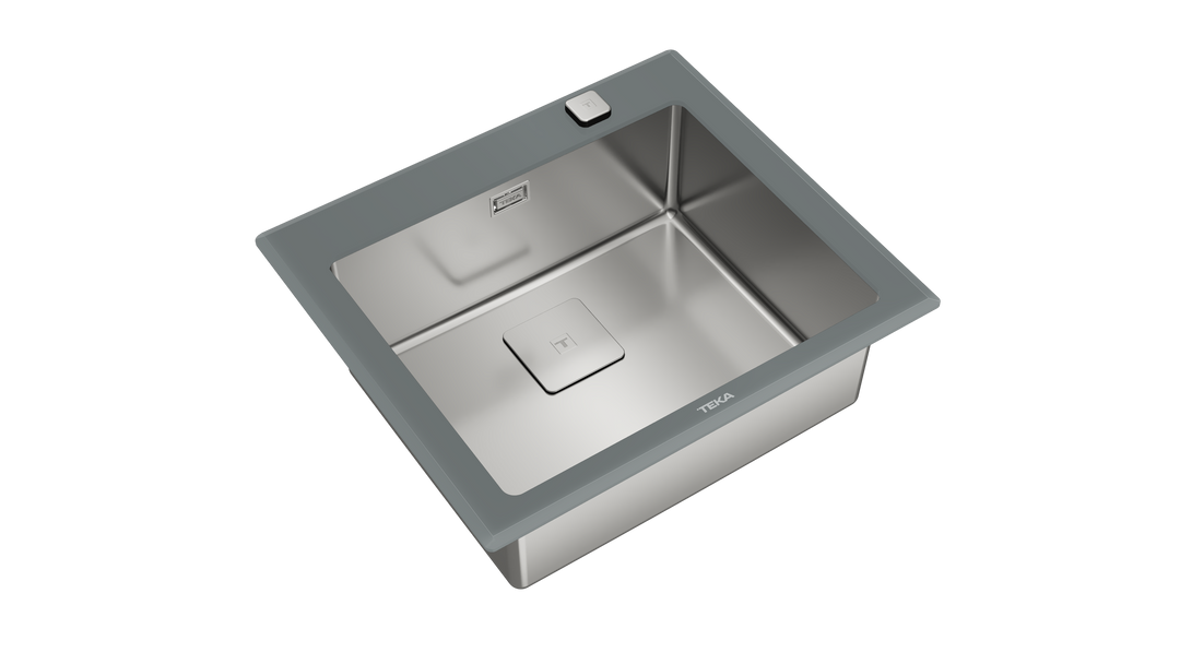 Lavaplatos Teka Diamond RS15 1B Stone Grey vista superior