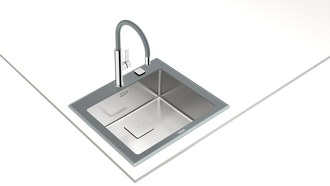 Lavaplatos Teka Diamond RS15 1B Stone Grey vista adicional