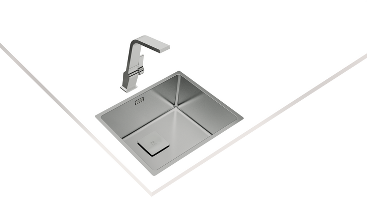 Lavaplatos Teka FlexLinea RS15 50.40 acero inoxidable con montaje enrasado