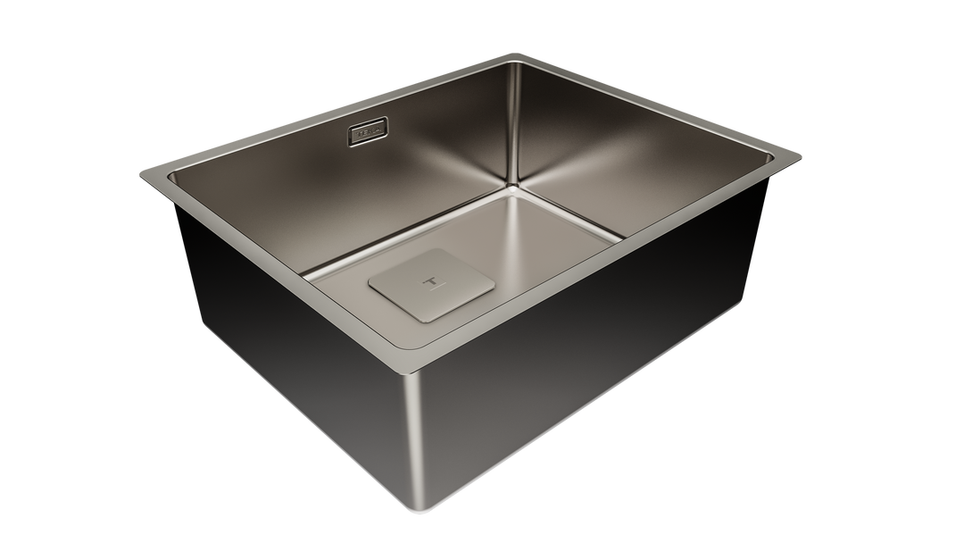 Lavaplatos Teka FlexLinea RS15 50.40 titanium vista en perspectiva