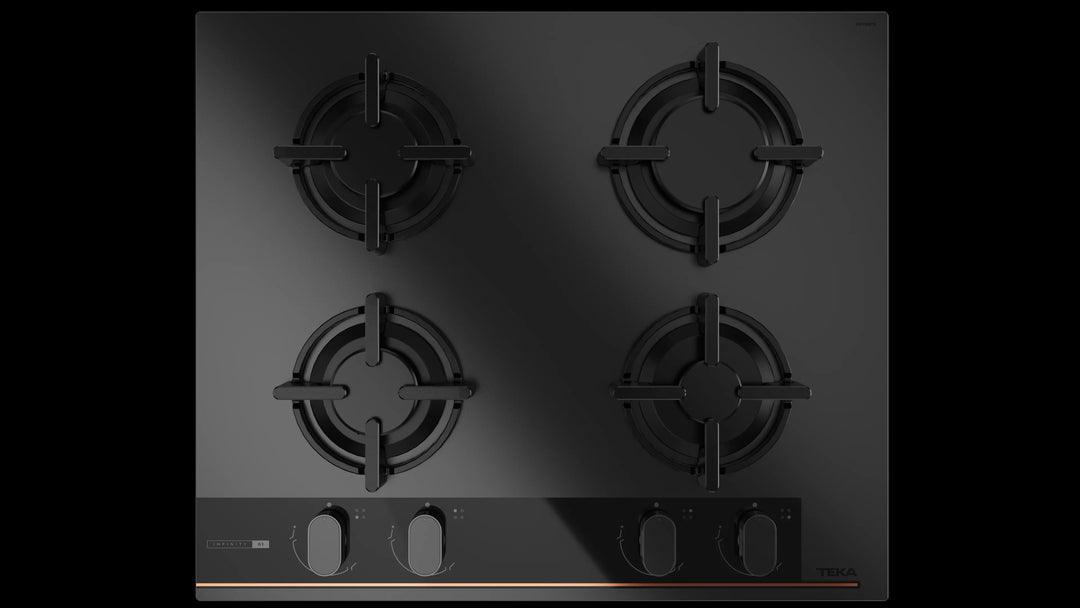 Encimera Cristal Gas GBC 64 Infinity G1 Teka