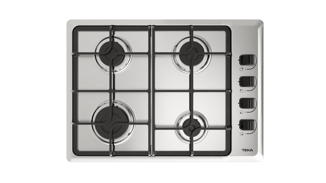 Encimera a gas Teka HLX 540 KBN0C inox vista de producto