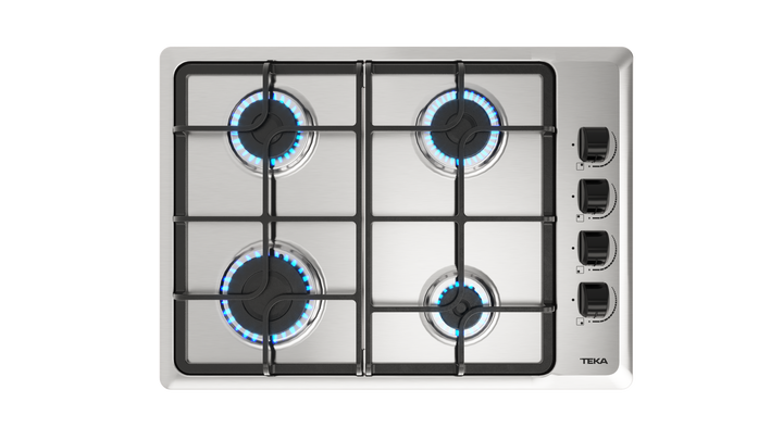 Encimera a gas Teka HLX 540 KBB0C IX vista de producto