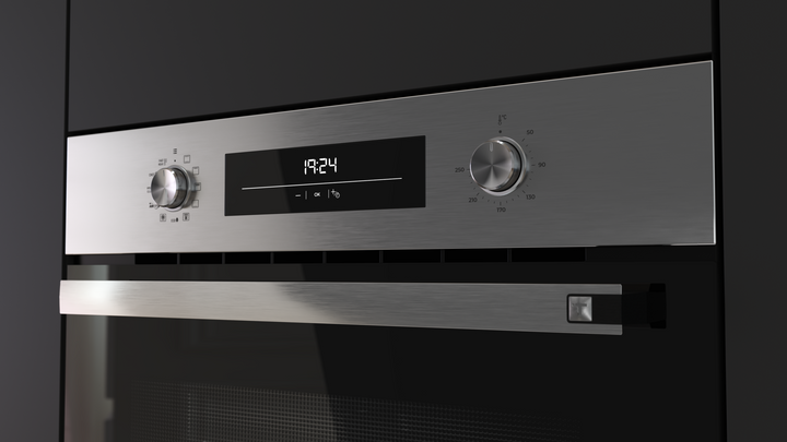Horno eléctrico Teka HSB 6466 AirFry detalle en acero inoxidable