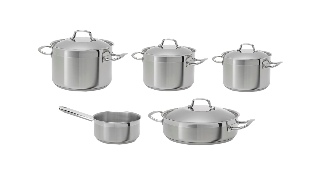 Set de ollas de inducción Teka de 9 piezas vista de producto