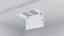 TEKA DHT 97670 ROS WH — Campana de Cielo 90 cm, Cristal Blanco, EcoPower, Control Remoto, 808 m³/h
