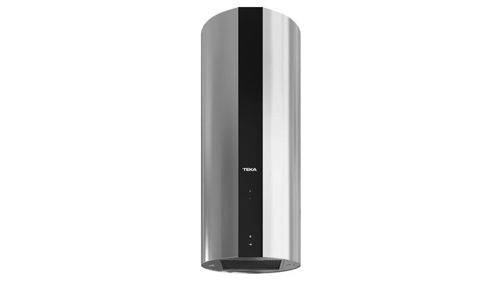 Campana de isla Teka CC 485 render en acabado inox