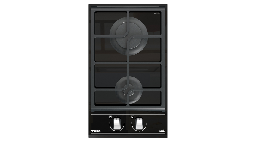Encimera Cristal Gas 2 Quemadores GZC 32300 Negro Teka