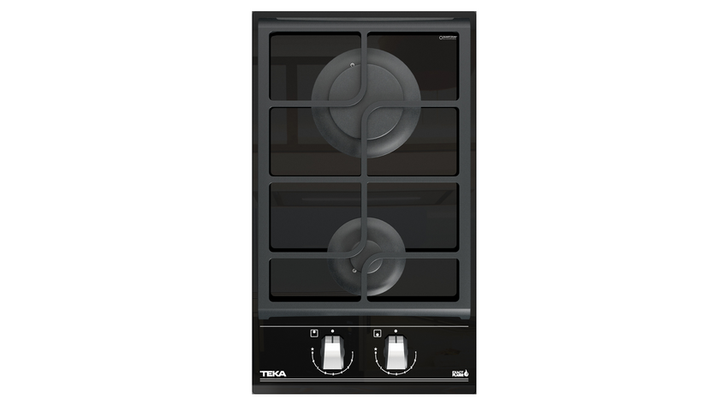 Encimera Cristal Gas 2 Quemadores GZC 32300 Negro Teka