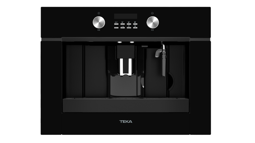 Cafetera empotrable Teka CLC 855 GM en vidrio negro