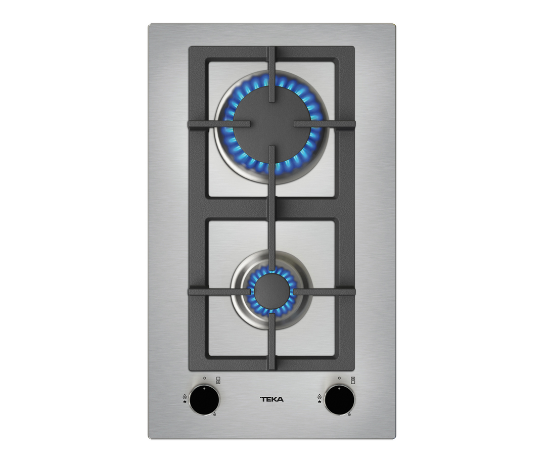 Encimera a gas Teka EFX 30.1 2G AI AL CI vista frontal en alta resolución