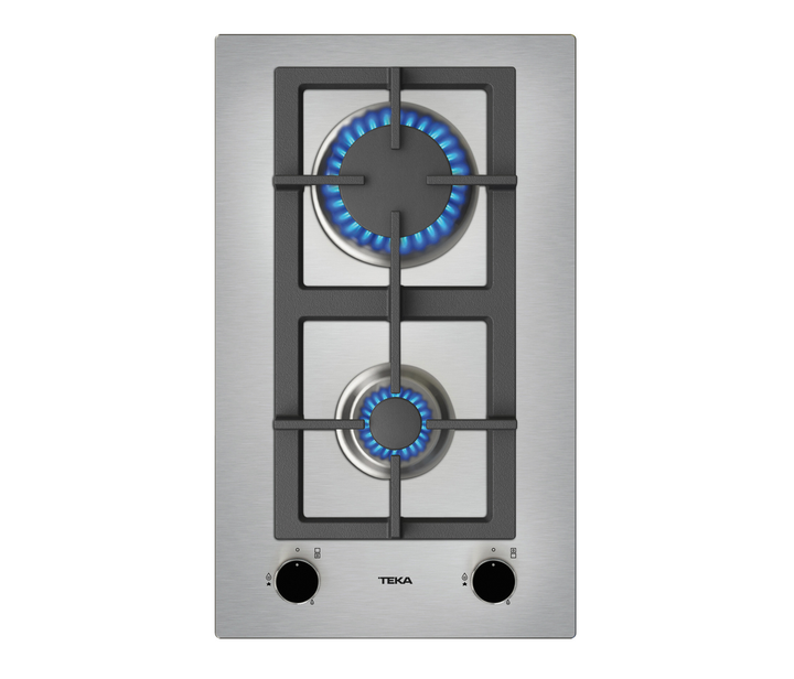 Encimera a gas Teka EFX 30.1 2G AI AL CI vista frontal en alta resolución