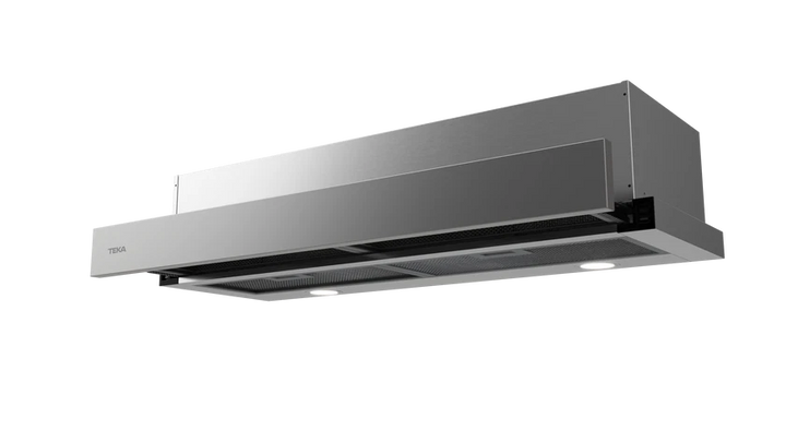 TEKA PLR 6320 MCS IX — Campana Integrable 60 cm, Inoxidable, Doble Motor, Recirculación Frontal, 440 m³/h