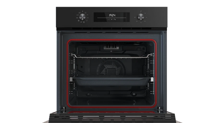 TEKA HSB 6360 FBK — Horno Multifunción Serie NEO, Full Black, Frameless, Pop-Up, HydroClean PRO