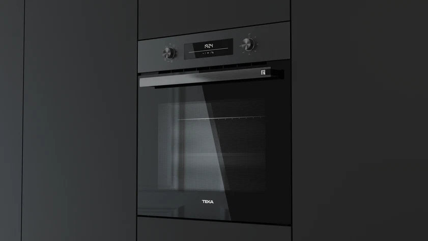 TEKA HSB 6360 FBK — Horno Multifunción Serie NEO, Full Black, Frameless, Pop-Up, HydroClean PRO