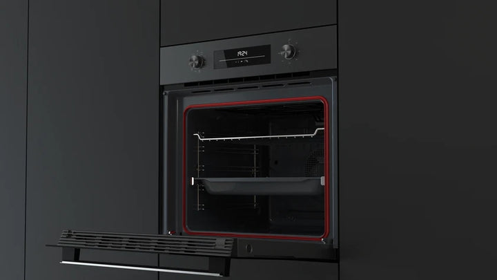 TEKA HSB 6360 FBK — Horno Multifunción Serie NEO, Full Black, Frameless, Pop-Up, HydroClean PRO