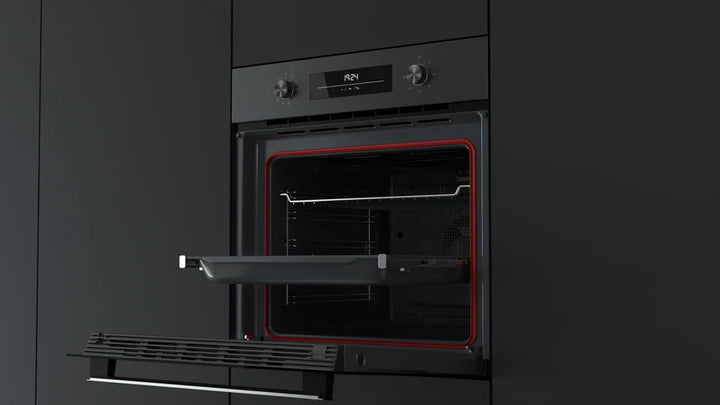 TEKA HSB 6360 FBK — Horno Multifunción Serie NEO, Full Black, Frameless, Pop-Up, HydroClean PRO
