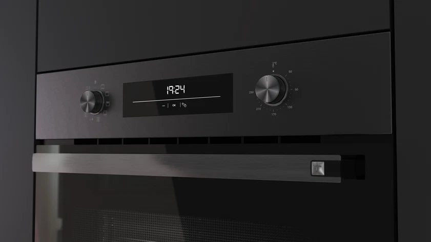TEKA HSB 6360 FBK — Horno Multifunción Serie NEO, Full Black, Frameless, Pop-Up, HydroClean PRO
