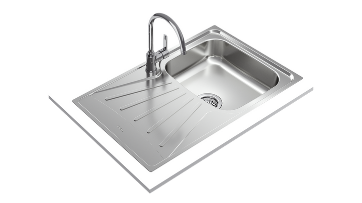 Lavaplatos Teka Starbright 45 E-XP 1C 1E render de catálogo