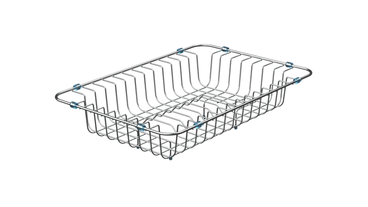 Cesta para platos Teka inox 33x49x13 detalle del producto