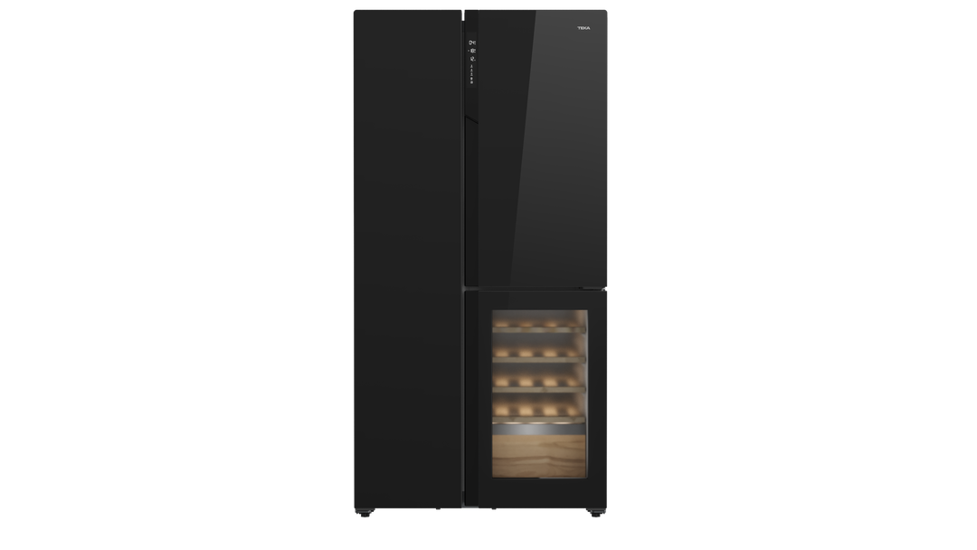 Refrigerador Side by Side Teka RLF 85950 GBK con cava vista de producto