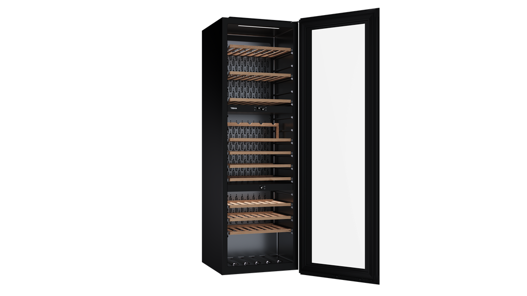 Cava de Vinos 93 Botellas Sommelier RVI 30097 GBK Negro Teka