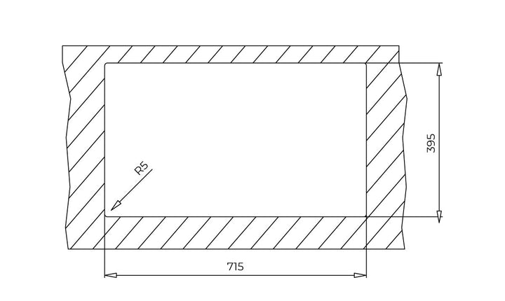 Lavaplatos Teka Square 72.40 TG esquema de instalación