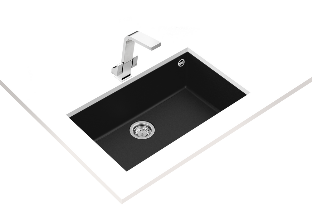 Lavaplatos Teka Square 72.40 TG granito negro vista adicional